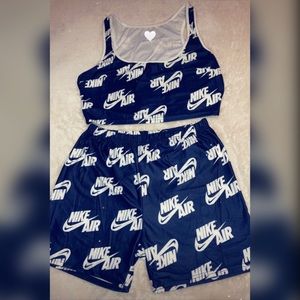 Two piece Nike sets (read description for sizes)